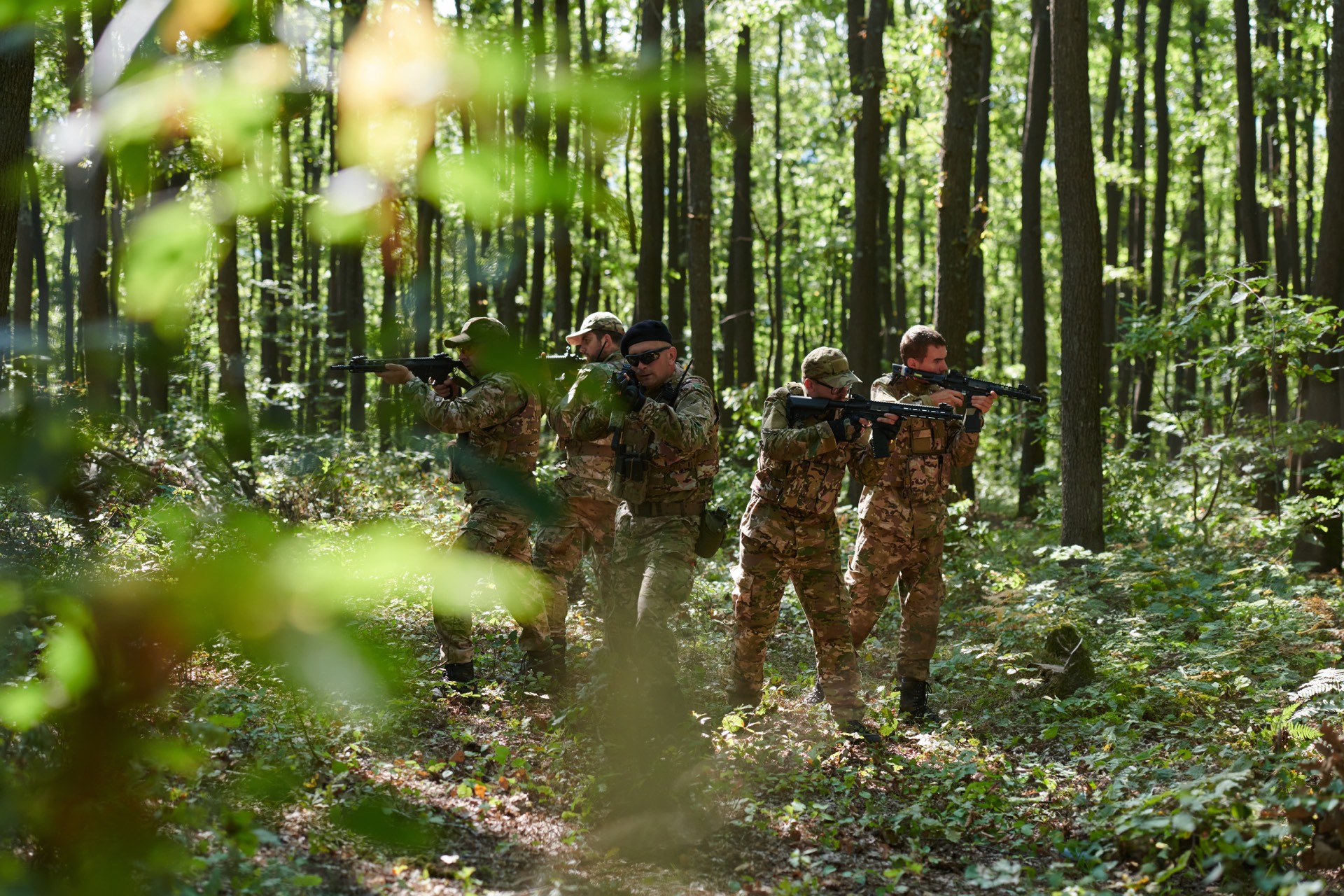 Tactical unit covert operation